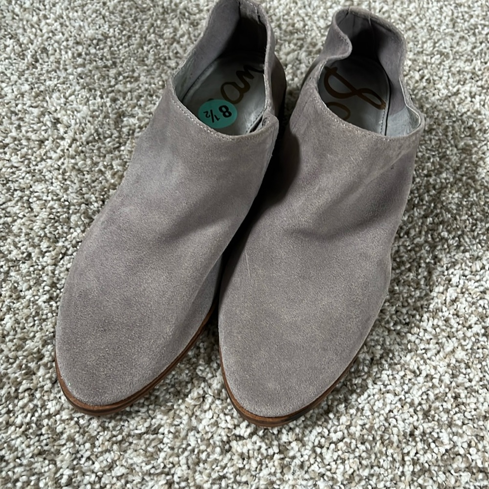 NWOB Sam Edelman gray Suede size 8.5